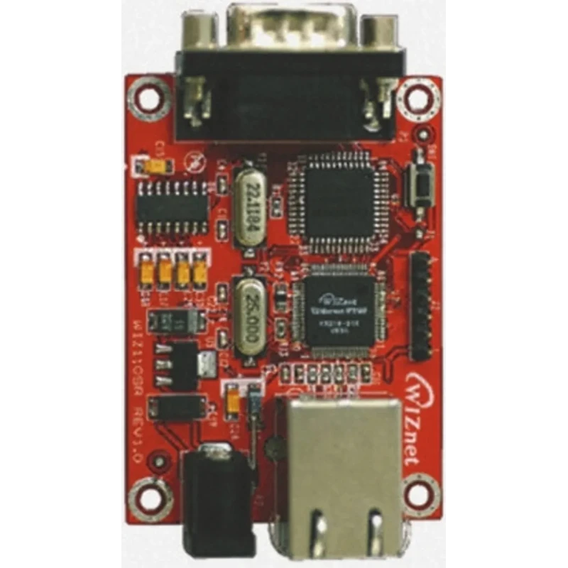 WIZnet Inc Serial Device Server 1 Port RS232 Interface Windows OS 5 V Supply WIZ110SR