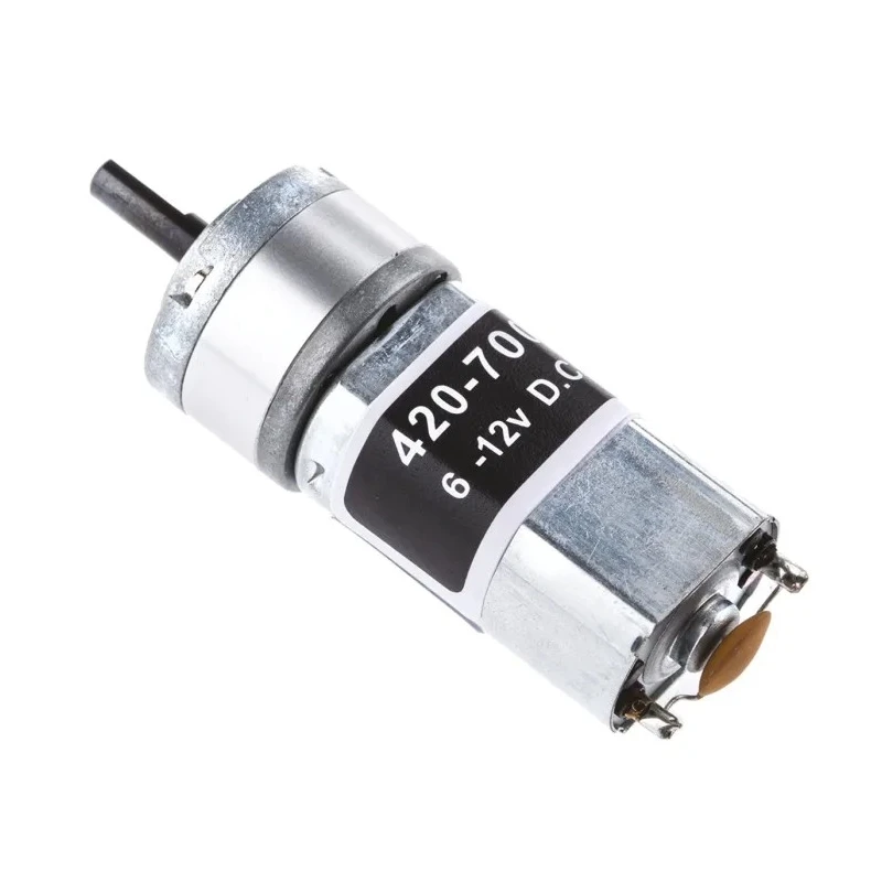 RS PRO Brushed Planetary Geared DC Motor 1.5 W 12V DC 24 mNm Torque 1675 RPM 4 mm Shaft Diameter 420-700