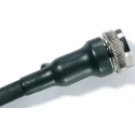 HellermannTyton Heat Shrink Boot Straight 150 Black Fluid Resistant Elastomer 36mm 401-56780 156-41-G-PO-X-BK