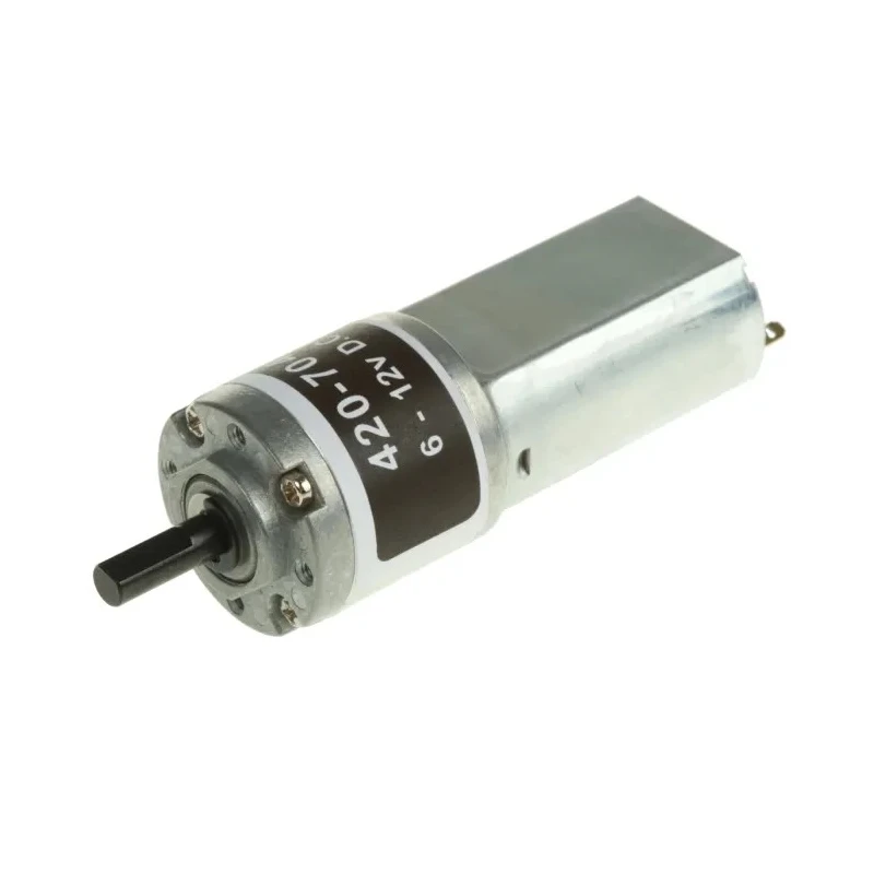 RS PRO Brushed Geared DC Geared Motor, 1.5 W, 12V DC, 20 Ncm, 76 RPM, 4 mm Shaft Diameter 420-704