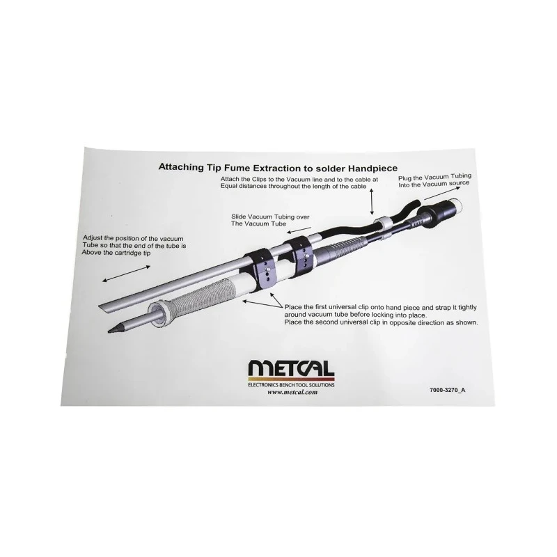 Metcal Soldering Iron Fume Extraction Kit ESD Safe AC-FX1