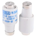 SIBA 30A 500V AC D2 Diazed Fuse E27 Thread Size gR Ceramic Body 50mm Length 36mm Diameter 10-005-07/30A