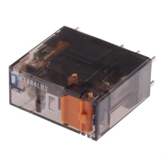 TE Connectivity XT Series PCB Power Relay 12V DC Coil 8A Switching Current DPDT XT484LB2 1887212-3