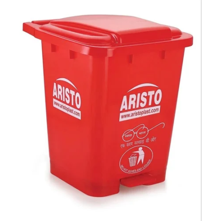 aristo-plastic-pedal-garbage-waste-dustbin-red-28738