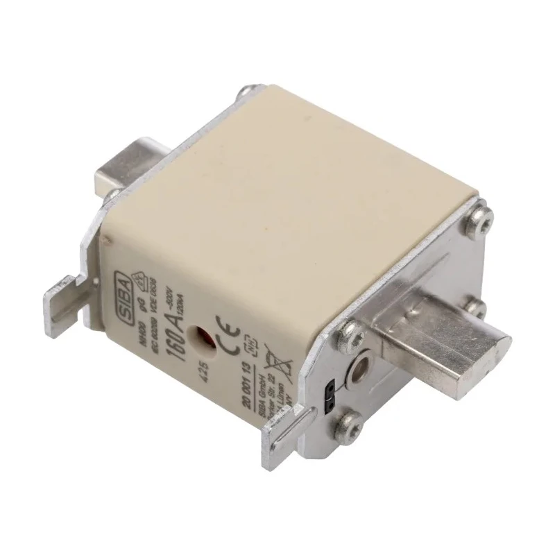 SIBA 160A NH Fuse NH00 500V AC High Rupture Capacity with Combination Indicator NH00