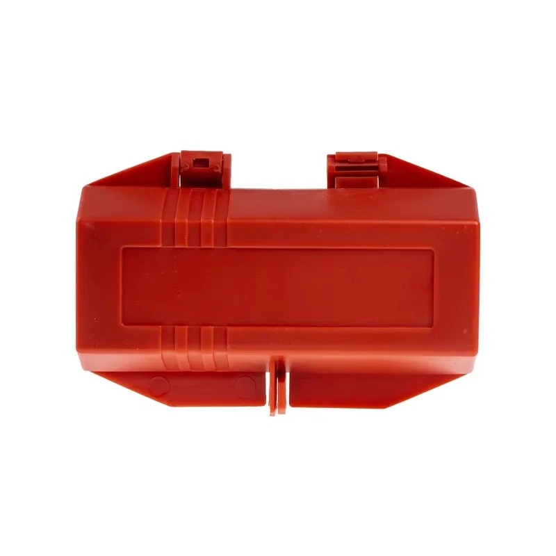 Brady Red 4-Lock Lockout Polypropylene Electrical Plug Lockout 220/550V with Danger PLUG LOCKOUT 220/550V W/ DANGER LABELS