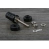 RS PRO Black 16A Binding Post with Brass Contacts and Nickel Plated 423-201