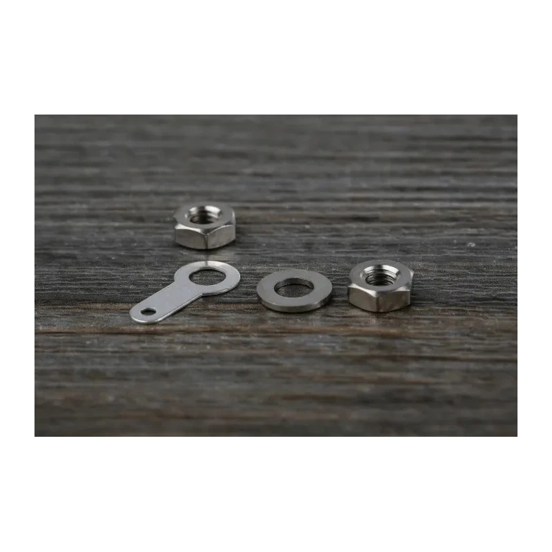 RS PRO Black 16A Binding Post with Brass Contacts and Nickel Plated 423-201