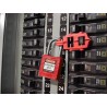 RS PRO Red 1-Lock Lockout Nylon Circuit Breaker Switch Lockouts, 7.14 mm SINGLE POLE CIRCUIT BREAKER EA