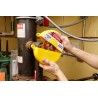 Brady Yellow 1-Lock Lockout Polypropylene Gate Valve Lockout, 9.53 mm GATE VALVE LOCKOUTS GVLO 1-2.5 YELLOW