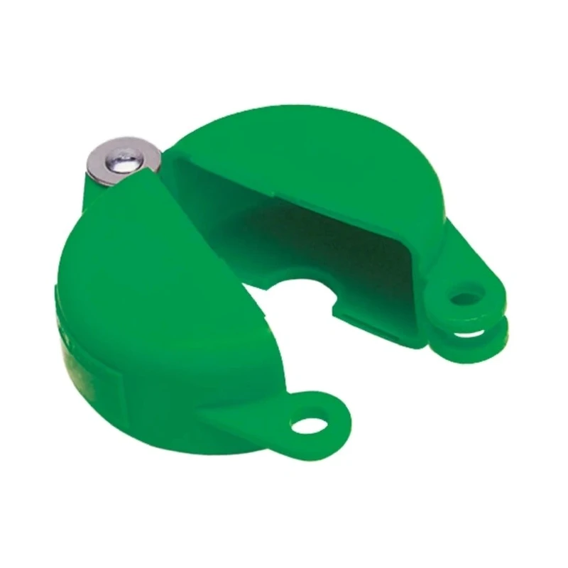 Brady Green 1-Lock Lockout Polypropylene Gate Valve Lockout 9.53 mm GATE VALVE LOCKOUTS GVLO 2.5-5 GREEN