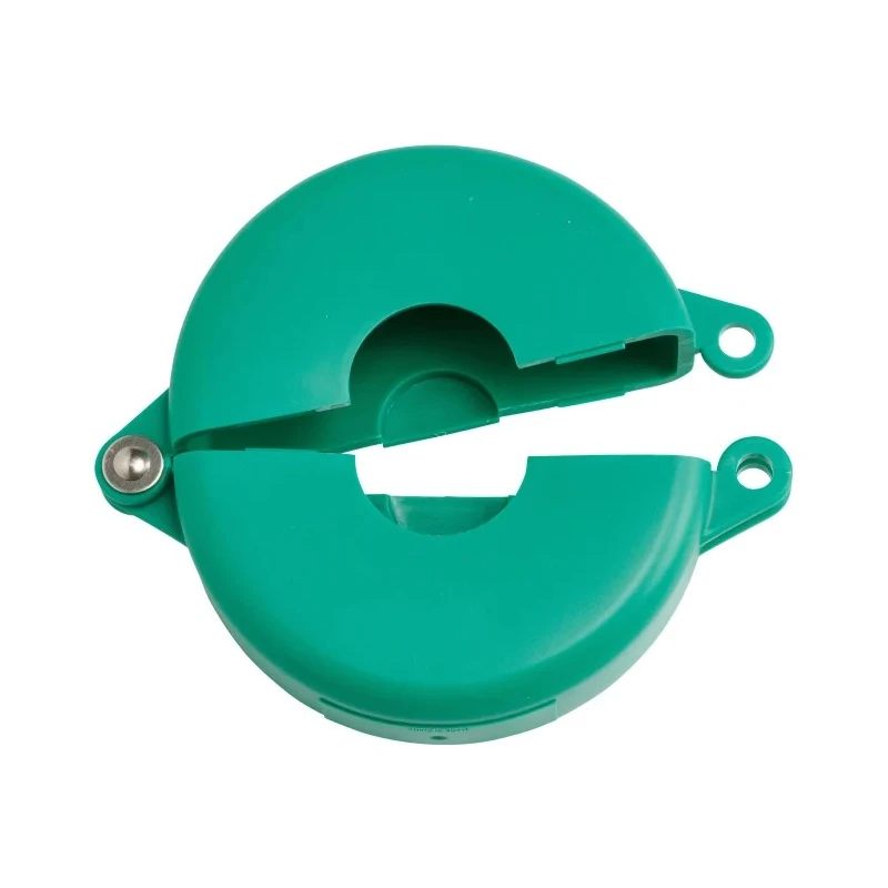 Brady Green 1-Lock Lockout Polypropylene Gate Valve Lockout 9.53 mm GATE VALVE LOCKOUTS GVLO 2.5-5 GREEN