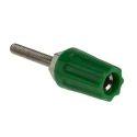RS PRO Green 16A Binding Post with Brass Contacts and Nickel Plated 423-223