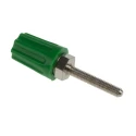 RS PRO Green 16A Binding Post with Brass Contacts and Nickel Plated 423-223