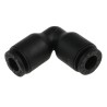 Legris LF3000 Series Pneumatic Fitting Push-In Tube Connector Male/Female 4 mm Nickel Finish LF3000