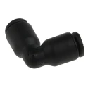 Legris LF3000 Series Pneumatic Fitting Push-In Tube Connector Male/Female 4 mm Nickel Finish LF3000