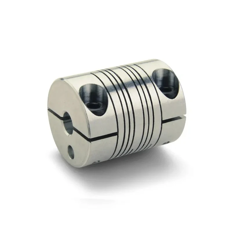 Ruland Aluminium Clamp Style Flexible Shaft Coupler 25.4 mm OD 10 mm Bore, 31.8 mm Length PCMR25-10-10-A