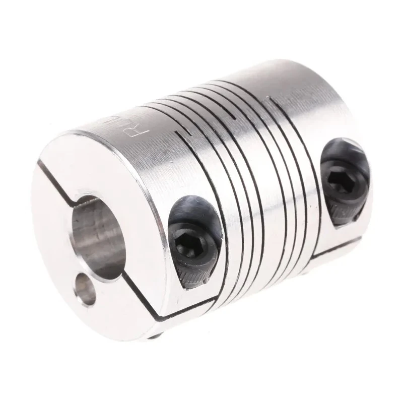 Ruland Aluminium Clamp Style Flexible Shaft Coupler 25.4 mm OD 10 mm Bore, 31.8 mm Length PCMR25-10-10-A