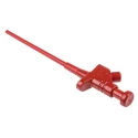 Staubli Red Grabber Clip, 3.5 mm Tip, 60V, 4A, 4 mm Socket 930113101-
