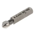 RS PRO High Speed Steel Drill Bit 6.3 mm Head Diameter 3 Flute 90 Degree Countersink 1 Piece 423-876