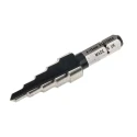 RS PRO HSS 4 to 12 mm Drill Bit, 55mm Overall Length, Hex Shank 7.15mm, Bright Finish 423-854