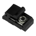 Entrelec FX Series Black Mounting Bracket for Use with DIN Rail 423-936