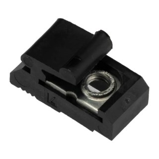 Entrelec FX Series Black Mounting Bracket for Use with DIN Rail 423-936