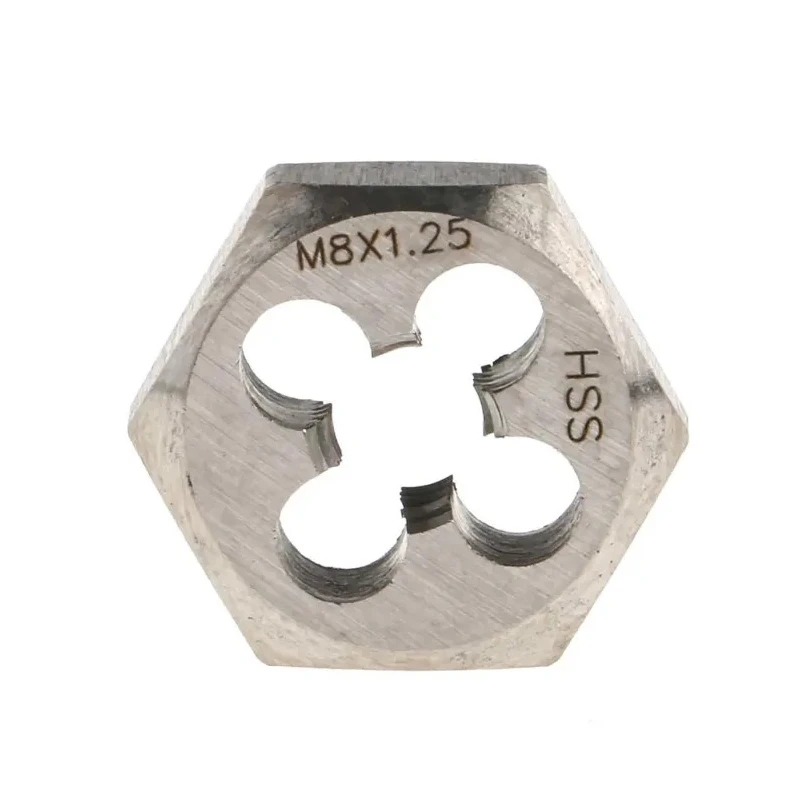 RS PRO 1.25 mm Pitch M8 mm High-Speed Steel Die Nut Thread Repair Tool 424-223