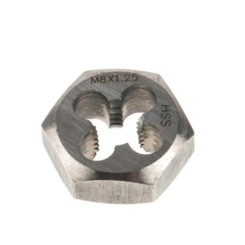 RS PRO 1.25 mm Pitch M8 mm High-Speed Steel Die Nut Thread Repair Tool 424-223