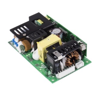 MEAN WELL Switching Power Supply 15V DC, 112.5W, 10.3A Output, Universal Input 90-264Vac, Chassis Mount RPS-160-15