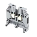 Entrelec SNA Series DIN Rail Terminal Block Grey 4mm² 1-Level Screw 1SNA115116R0700