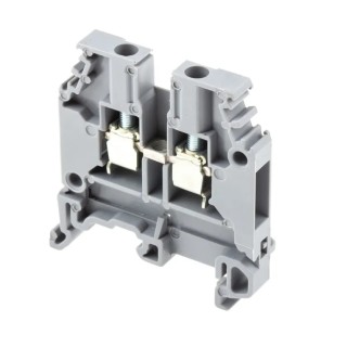 Entrelec SNA Series DIN Rail Terminal Block Grey 4mm² 1-Level Screw 1SNA115116R0700