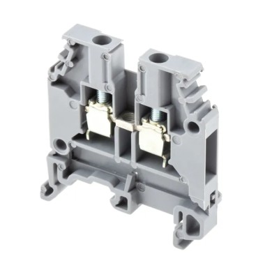 Entrelec SNA Series DIN Rail Terminal Block Grey 4mm² 1-Level Screw 1SNA115116R0700