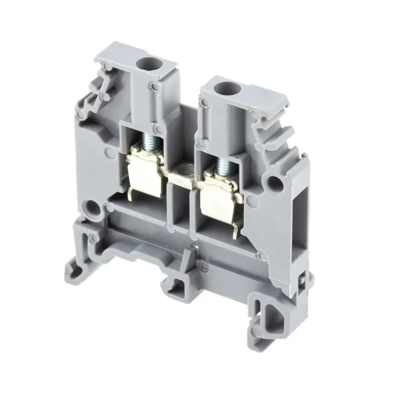 Entrelec SNA Series DIN Rail Terminal Block Grey 4mm² 1-Level Screw 1SNA115116R0700