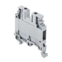 Entrelec SNA Series DIN Rail Terminal Block Grey 4mm² 1-Level Screw 1SNA115116R0700