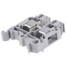 Entrelec SNA Series Grey 10mm² 1-Level DIN Rail Terminal Block with Screw Termination 1SNA115120R1700