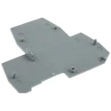 Entrelec FEM Series End Cover for Use with DIN Rail Terminal Blocks 1SNA118499R2300