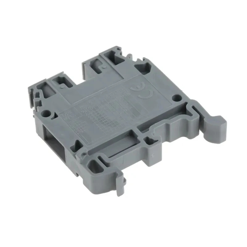 Entrelec SNA Series DIN Rail Terminal Block Grey, 6mm² Cable CSA, 1-Level, Screw Termination, 1000V AC, 41A 1SNA115118R1100