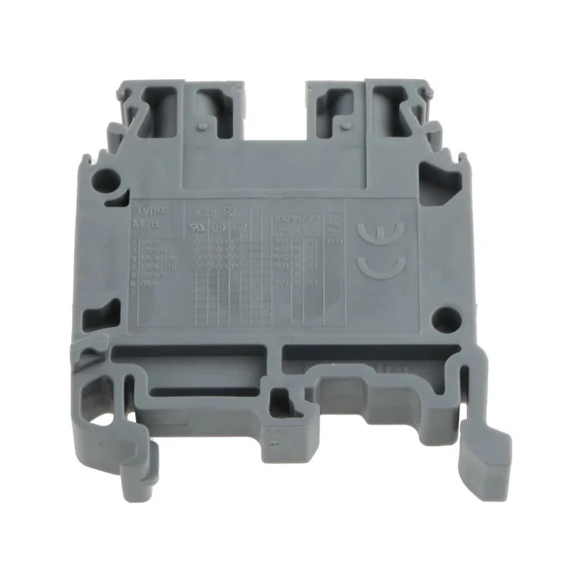 Entrelec SNA Series DIN Rail Terminal Block Grey, 6mm² Cable CSA, 1-Level, Screw Termination, 1000V AC, 41A 1SNA115118R1100