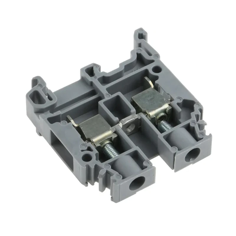 Entrelec SNA Series DIN Rail Terminal Block Grey, 6mm² Cable CSA, 1-Level, Screw Termination, 1000V AC, 41A 1SNA115118R1100