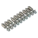 Entrelec Jumper Bar Accessory for DIN Rail Terminal Blocks BJM Series 1SNA173520R2200