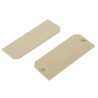 RS PRO End Plate Accessory for Use with DIN Rail Terminal Blocks 815-745