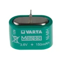 Varta 3.6 V Nickel Metal Hydride Button Rechargeable Battery 150mAh 55615603940