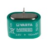 Varta 3.6 V Nickel Metal Hydride Button Rechargeable Battery 150mAh 55615603940