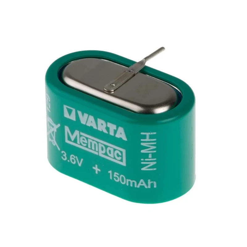Varta 3.6 V Nickel Metal Hydride Button Rechargeable Battery 150mAh 55615603940