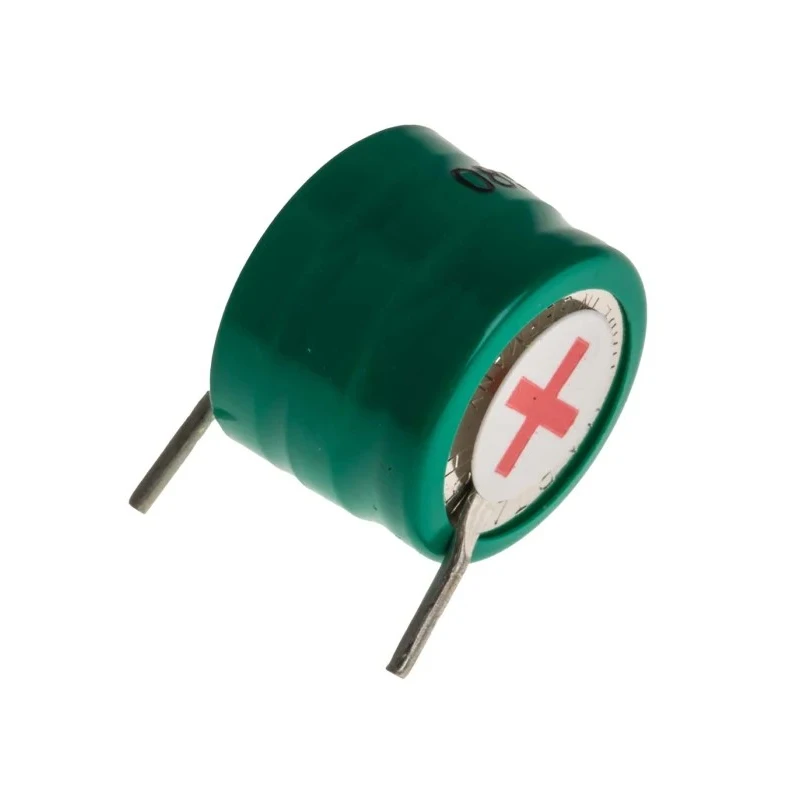Varta 3.6 V Nickel Metal Hydride Button Rechargeable Battery 16mAh 11.5mm Diameter PCB Pins 55602303013