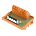 RS PRO 25-Contact Female Interface Module D-Sub Connector DIN Rail Mount 50V 1A 425-112