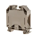 Weidmüller WDU Series Feed Through Terminal Block Brown, 35mm², 1-Level, Screw Termination, ATEX Certified 1020500000