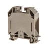 Weidmüller WDU Series Feed Through Terminal Block Brown, 35mm², 1-Level, Screw Termination, ATEX Certified 1020500000