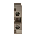 Weidmüller WDU Series Feed Through Terminal Block Brown, 35mm², 1-Level, Screw Termination, ATEX Certified 1020500000